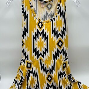 LuLaRoe size XS sleeveless Aztec print